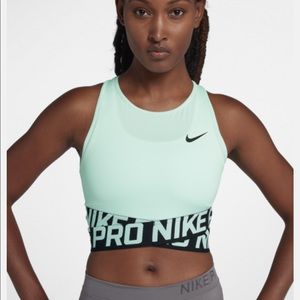 Nike Pro Cropped Women's Training Tank xs NWT